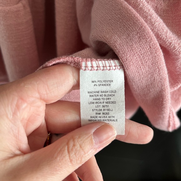 Small Pink Racerback Tank Top - Picture 4 of 4